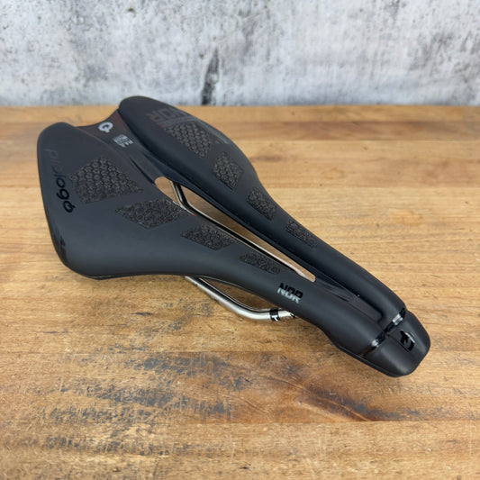 Low Mile! Prologo Dimension NDR PAS CPC 7x7mm Tirox Rails 143mm Bike Saddle 230g