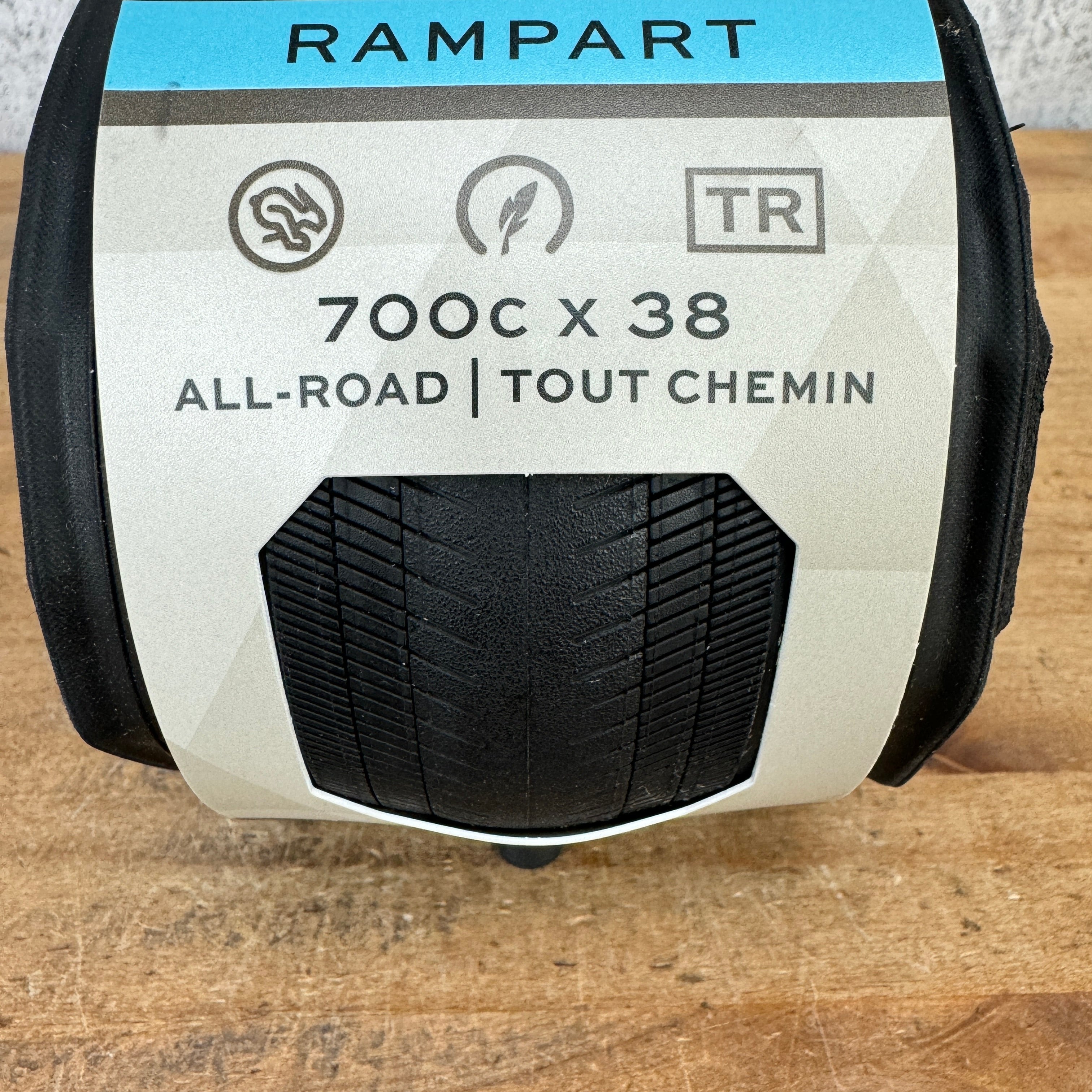 New! Single Teravail Rampart Light & Supple 700c x 38mm All-Road Tubel –  CyclingUpgrades.com