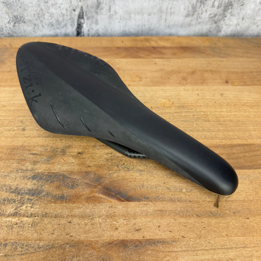 Low Mile! Fizik Arione R1 Regular 7x10mm Carbon Braided Rails 126mm Bike Saddle