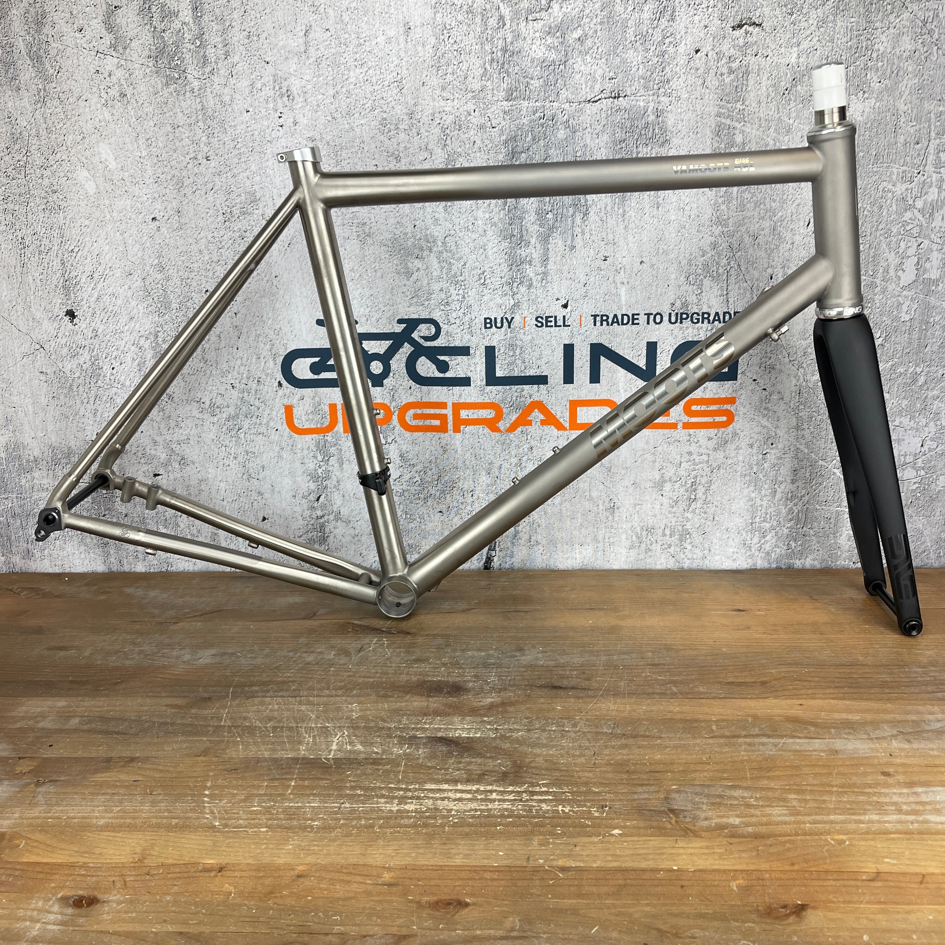 Titanium disc frame hot sale