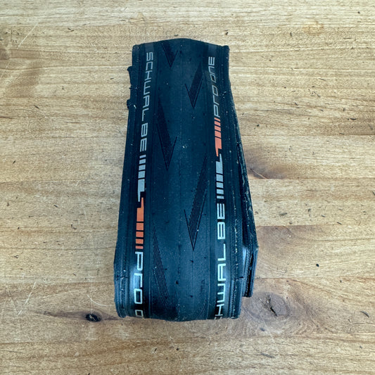 Light Use! Schwalbe Pro One TLE Tubeless Ready 700c x 28mm Single Tire