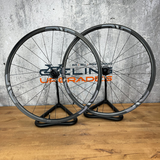 Low Mile Enve G23 Carbon Tubeless Hookless Disc Brake Gravel Wheelset 700c 1323g