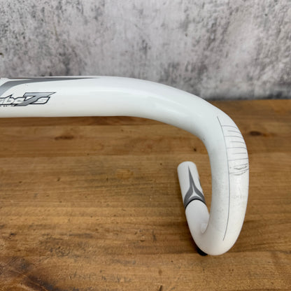 Shimano Pro Vibe 7S Anotomic White 40cm Alloy Bike Drop Handlebar 292g