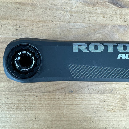 Rotor Aldhu 175mm Aluminum OCP Direct Mount Road Axle Bike Crankset 460g