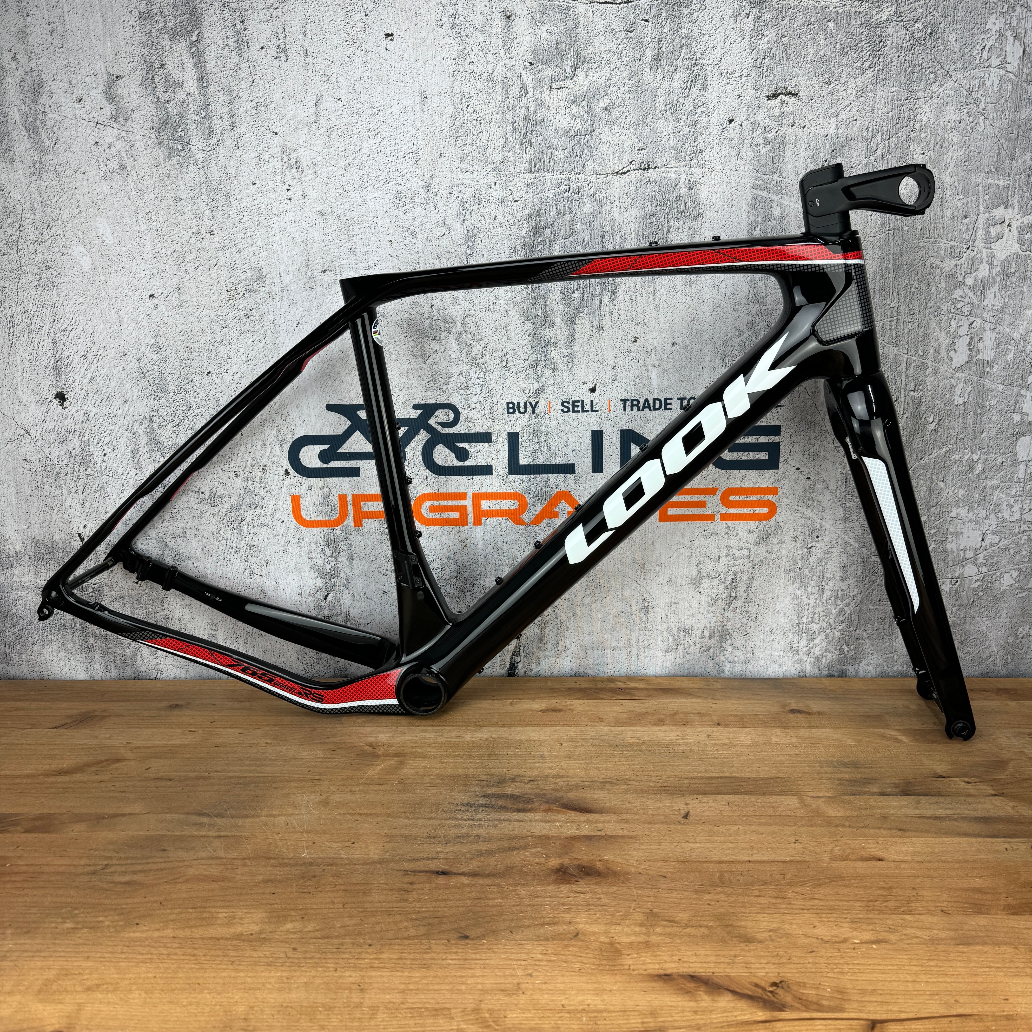 Mint! 2021 Look 765 Gravel RS Small (52.5cm) Carbon Disc Frameset 700c –  CyclingUpgrades.com