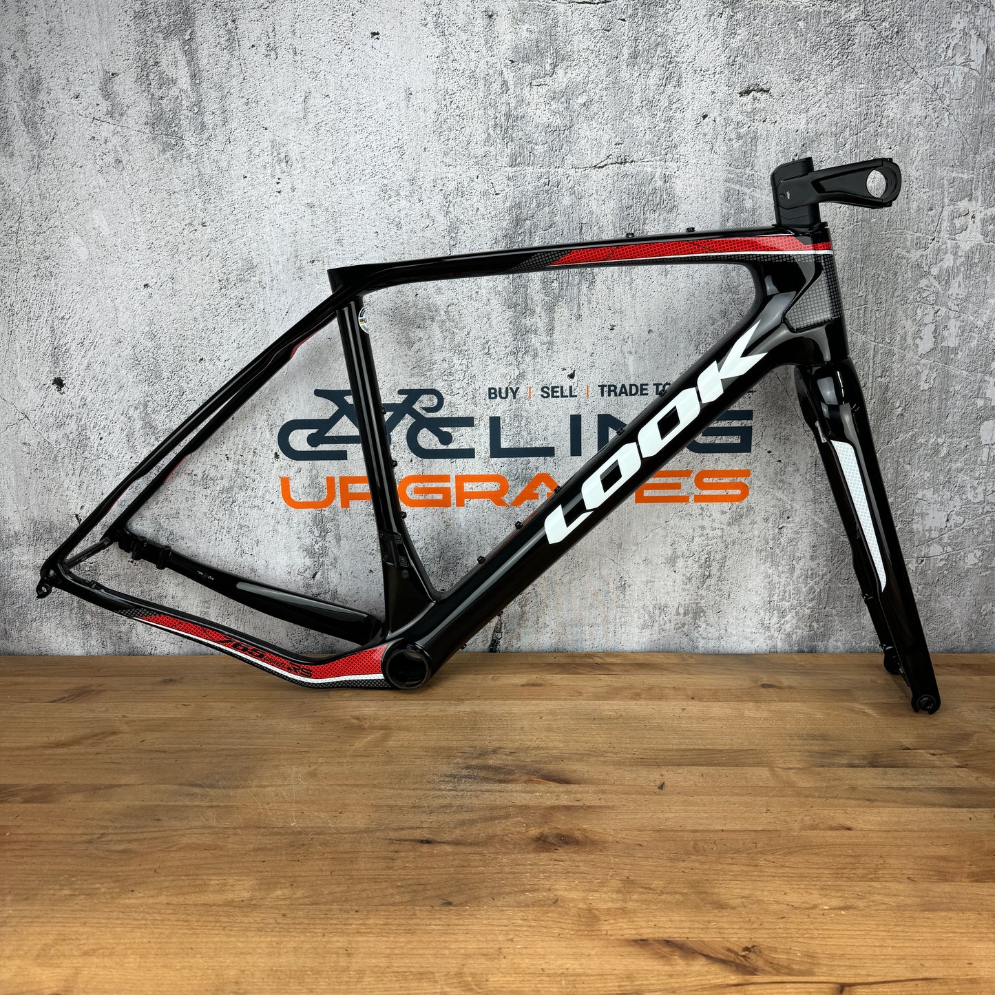 Mint! 2021 Look 765 Gravel RS Small (52.5cm) Carbon Disc Frameset 700c 2109g