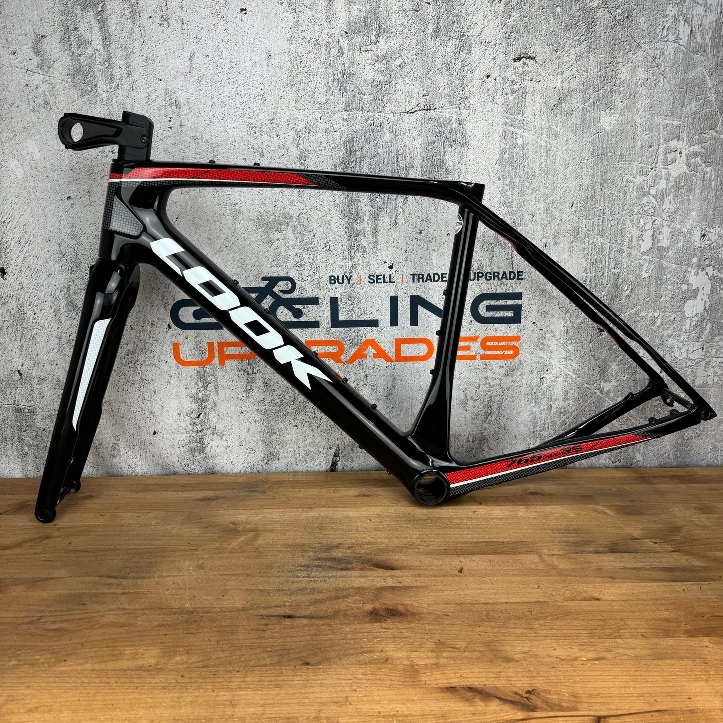 Mint! 2021 Look 765 Gravel RS Small (52.5cm) Carbon Disc Frameset 700c 2109g