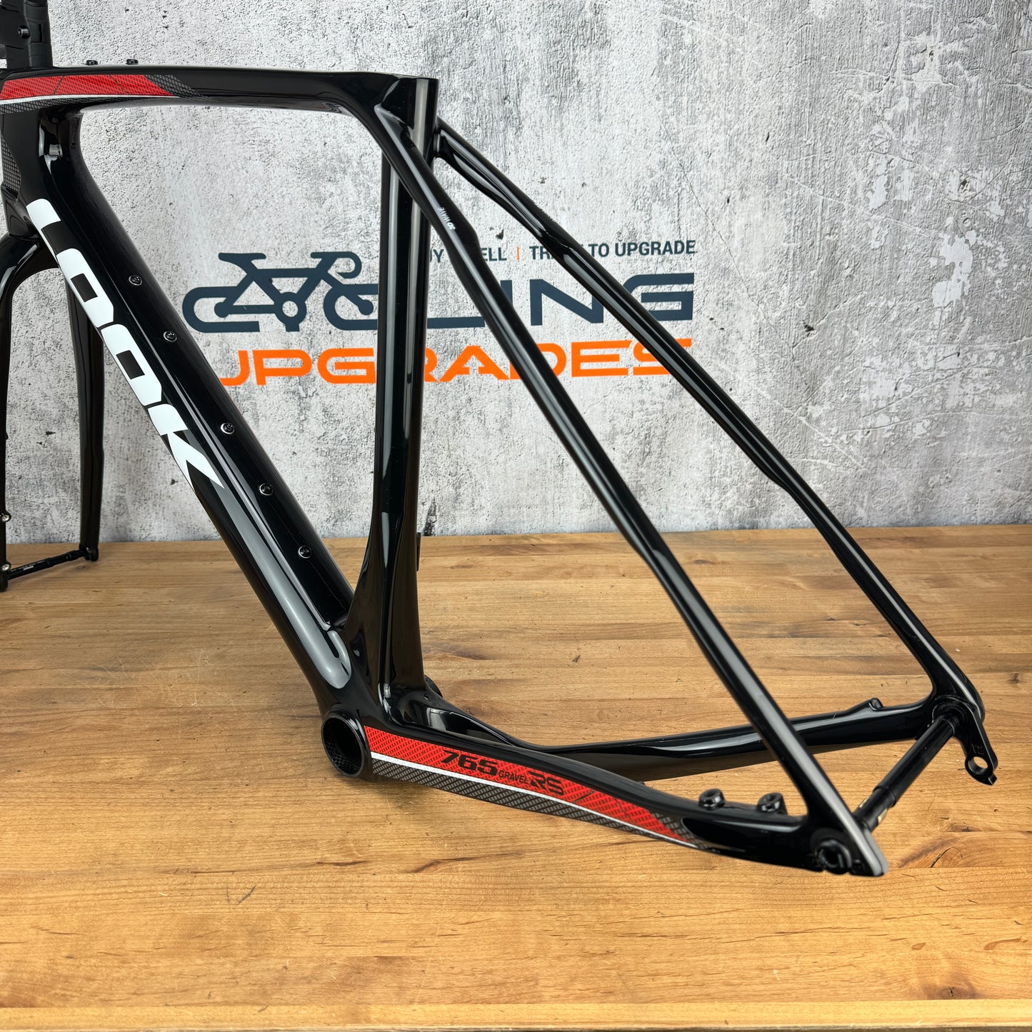 Mint! 2021 Look 765 Gravel RS Small (52.5cm) Carbon Disc Frameset 700c 2109g