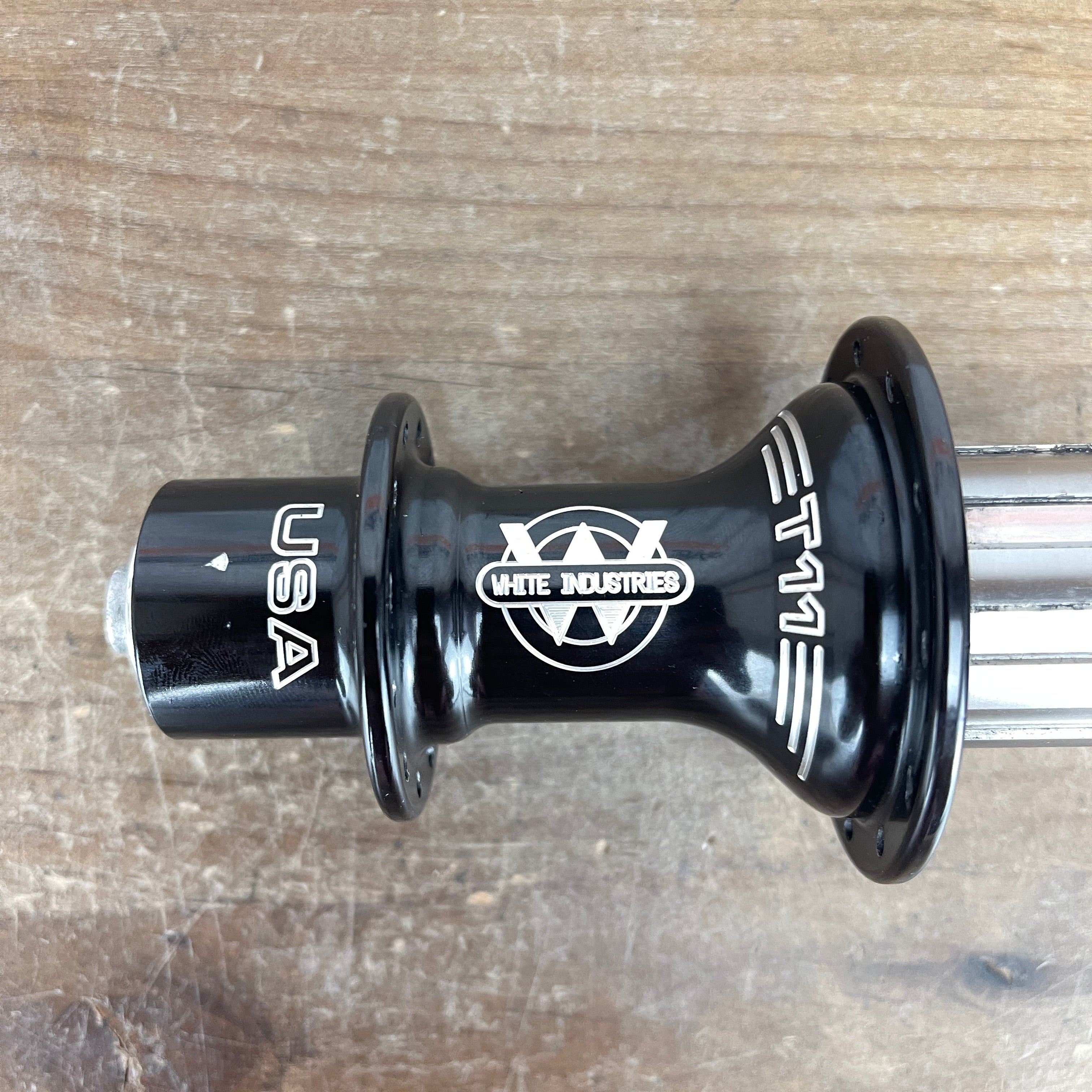 White Industries T11 Black 24h Rear Bike Hub 255g 130mm Dropout