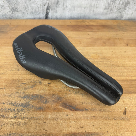 Selle Italia Watt Ti 316 Gel Superflow 133mm 7x7mm Titanium Rails Bike Saddle