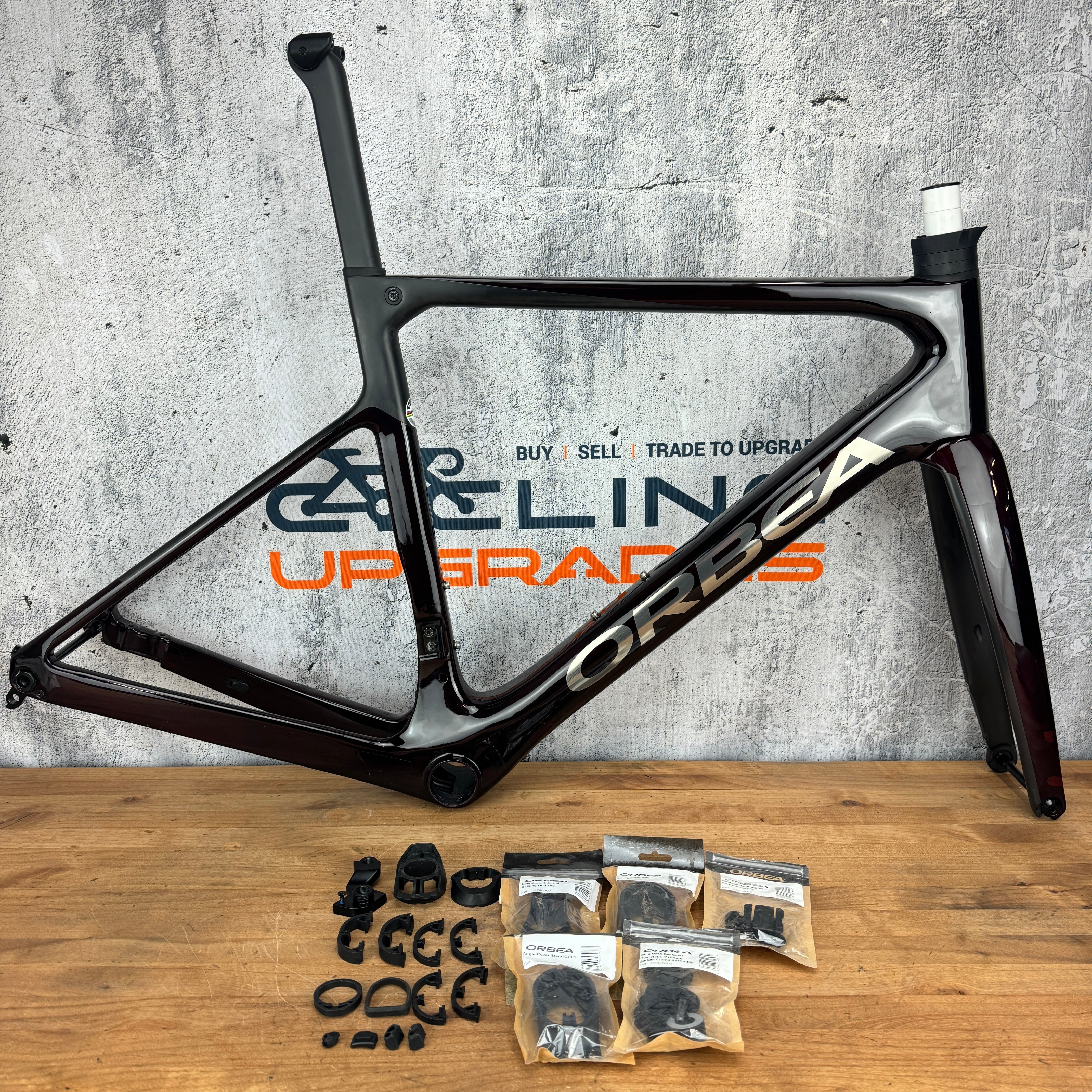 Orbea orca disc frameset on sale