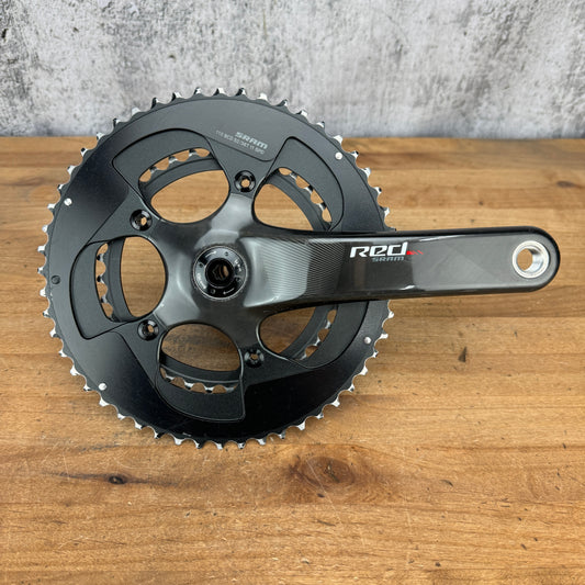 SRAM Red Carbon BB30 172.5mm 110mm BCD Crankset with 52/36t Chainrings 546g