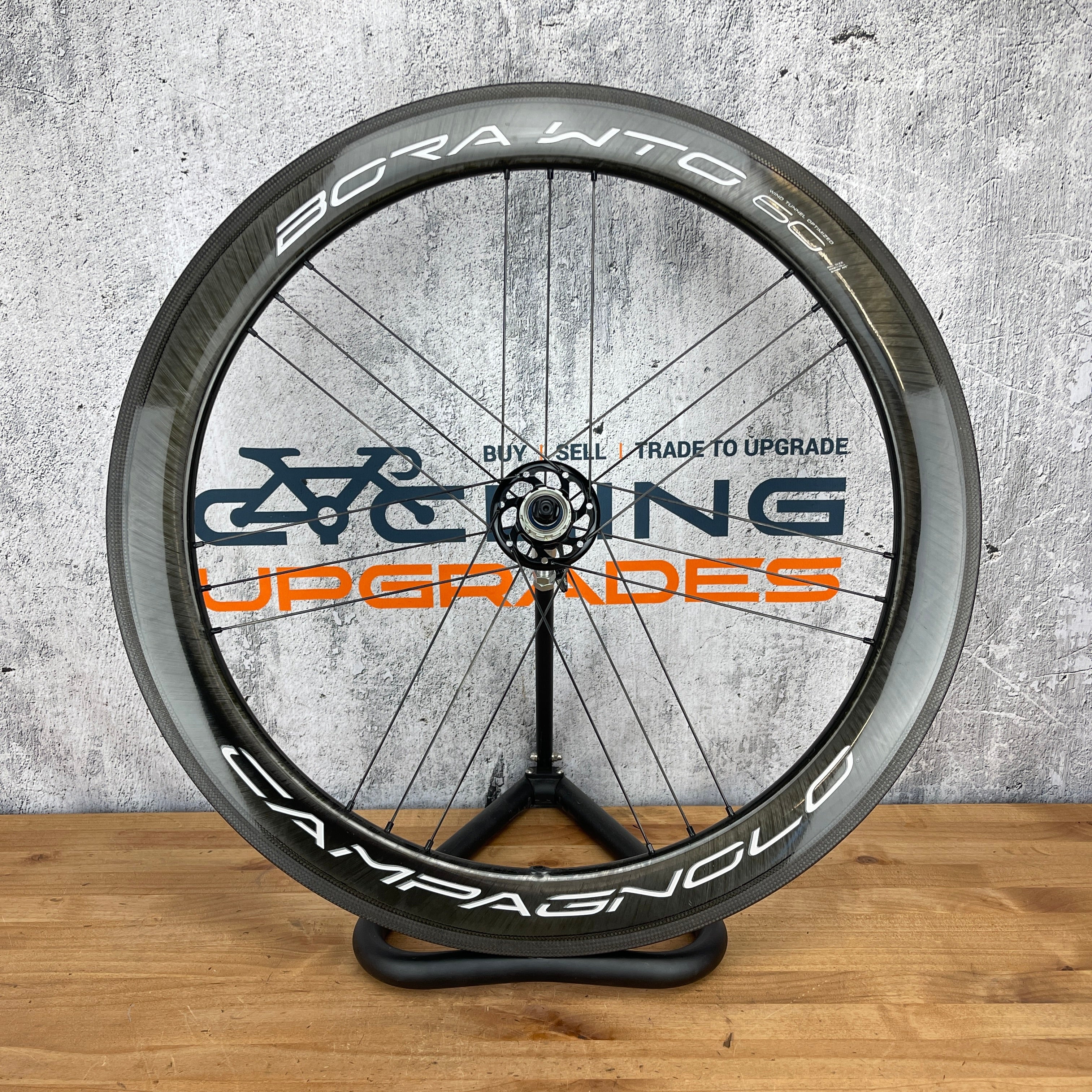 Mint! Campagnolo Bora WTO 60 Carbon Tubeless Rear Wheel 700c Rim Brake –  CyclingUpgrades.com