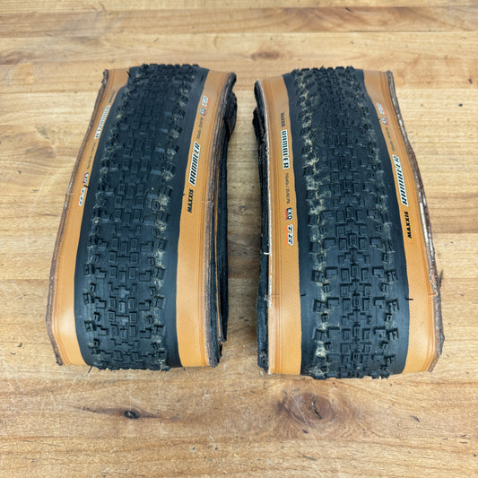 Pair Maxxis Rambler Exo 700c x 40mm Tubeless Ready Gravel Tires