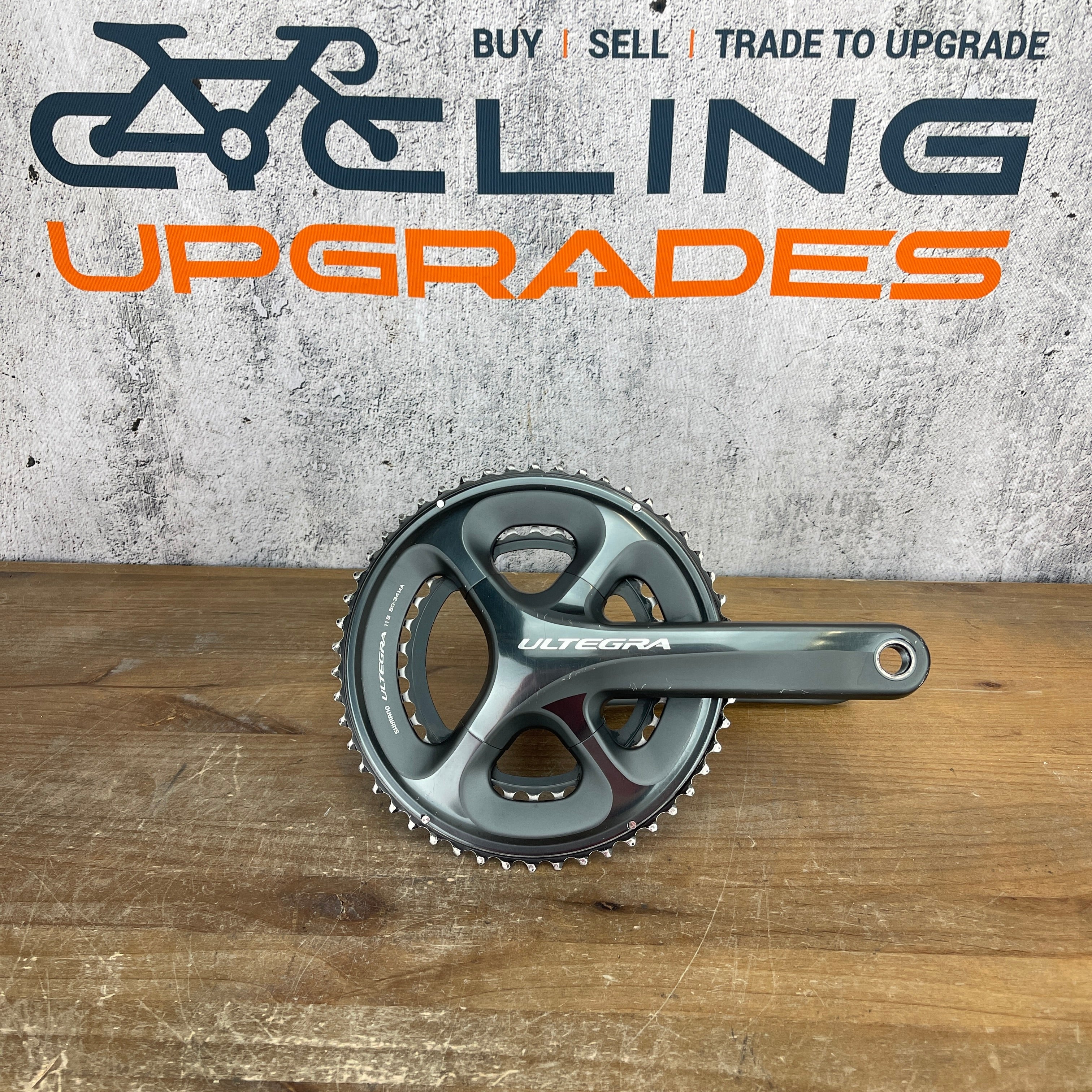 Shimano Ultegra FC-6800 50/34t 11-Speed 172.5mm Alloy Crankset 24mm Sp –  CyclingUpgrades.com