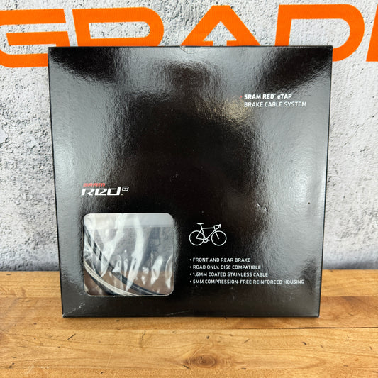 New! SRAM Red eTap Rim Brake Front and Rear Brake Cable & Housing System Set