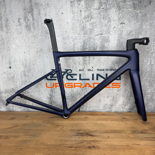 Mint! 2024 Specialized Tarmac SL8 54cm Carbon Disc Frameset 700c Onyx Blue