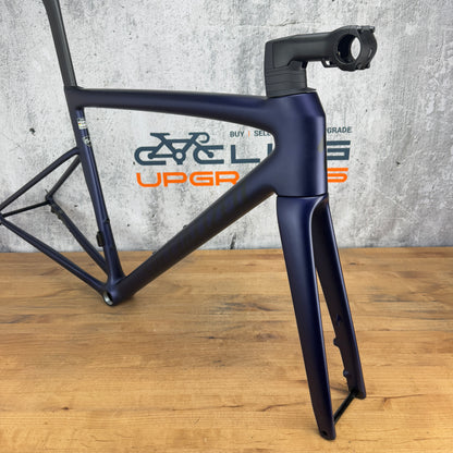 Mint! 2024 Specialized Tarmac SL8 54cm Carbon Disc Frameset 700c Onyx Blue