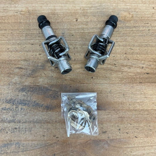 Crankbrothers Eggbeater 2 Steel Spindle MTB Clipless Bike Pedals + Cleats