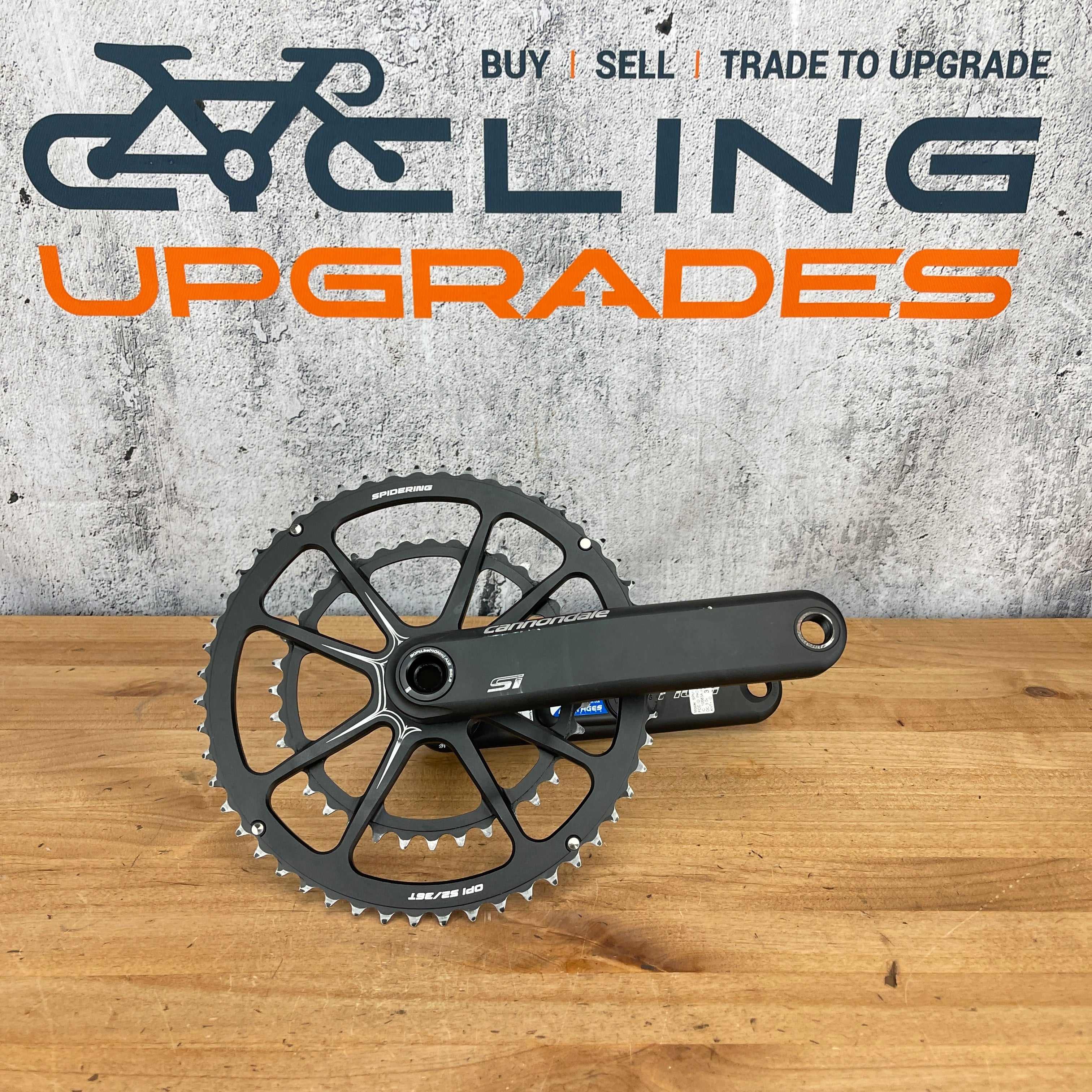 Cannondale Hollowgram SL w/ Stages Left Sided Power Meter 175mm 52/36t –  CyclingUpgrades.com