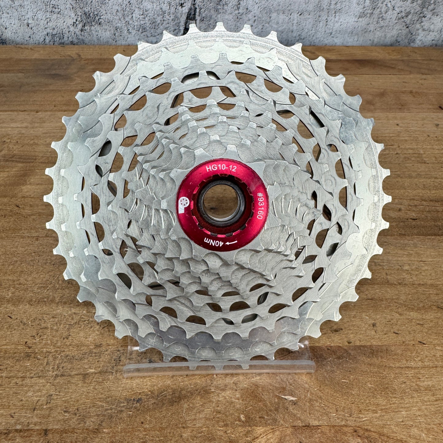 Low Mile! Prestacycle Uniblock PRO Gravel 11-Spd 11-40 Lightweight Cassette 303g