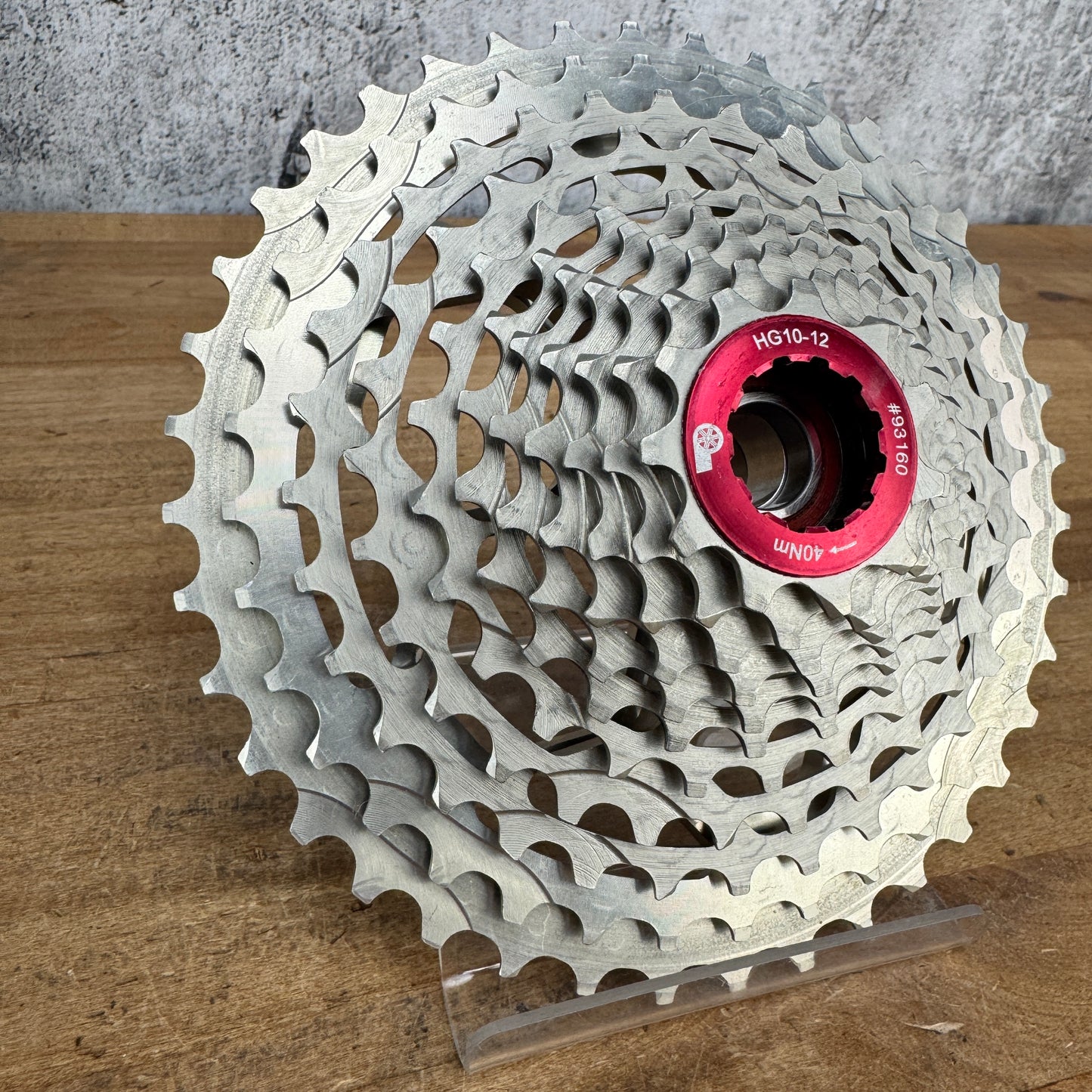 Low Mile! Prestacycle Uniblock PRO Gravel 11-Spd 11-40 Lightweight Cassette 303g