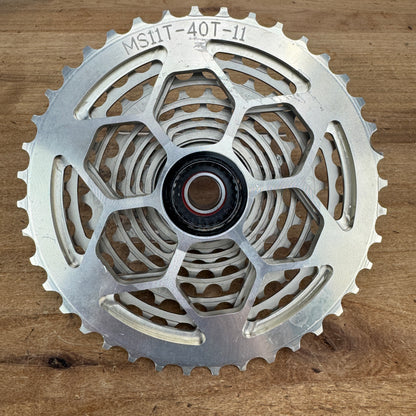 Low Mile! Prestacycle Uniblock PRO Gravel 11-Spd 11-40 Lightweight Cassette 303g