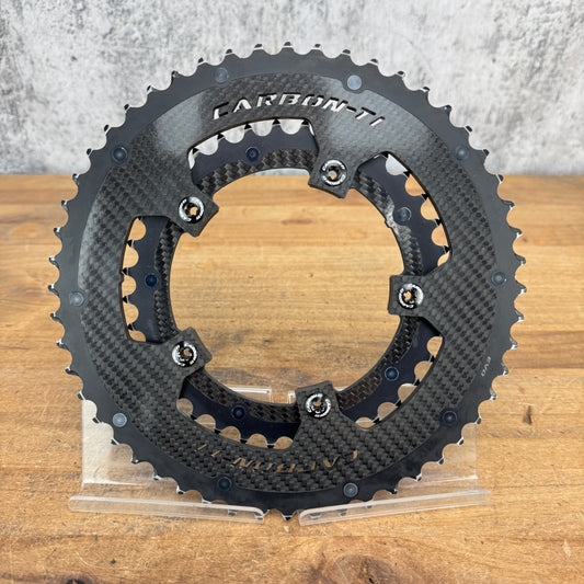 Carbon-Ti X CarboRing EVO 12-Speed 52/36t 5-Bolt 110 BCD Bike Chainring Set 150g