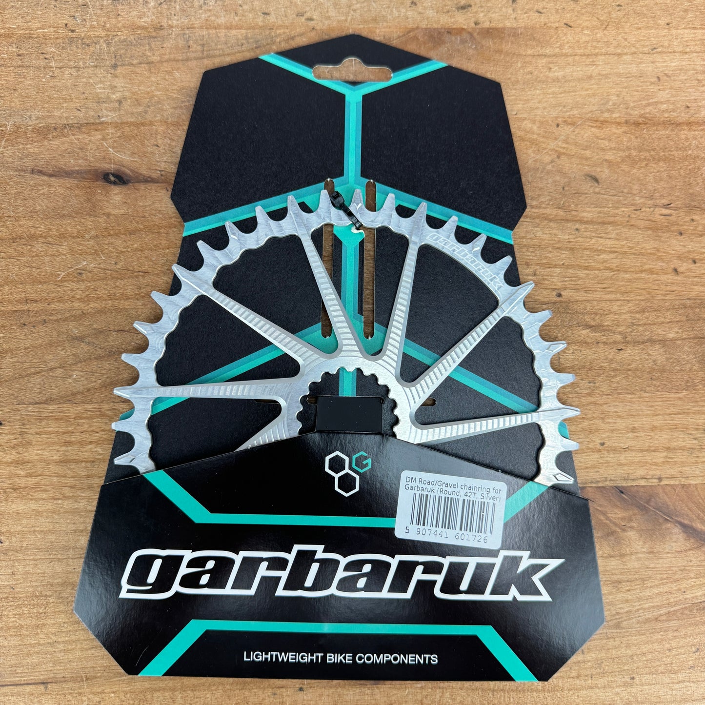 New! Garbaruk 1x 42t Direct Mount Road/Gravel Bike Silver Chainring 74g