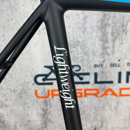 2020 Lightweight Urgestalt 54cm Rim Brake Carbon Blue Frameset 700c 1337g