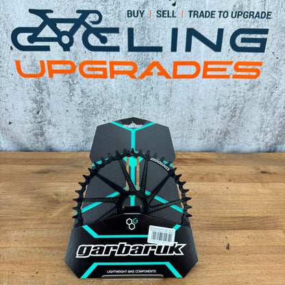 New! Garbaruk 1x 44t Direct Mount Road/Gravel Black Bike Chainring 85g