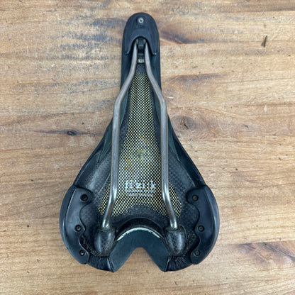 Fizik Aliante 142mm 7x7mm Titanium Rails Bike Saddle 245g