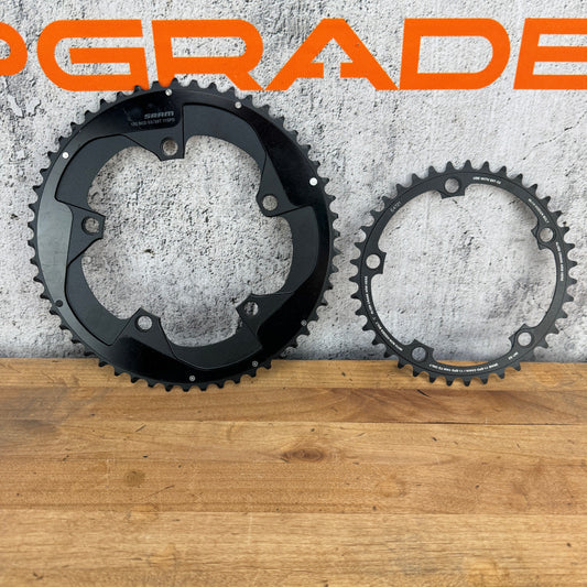 New Takeoff! SRAM Red 53/39t 11-Speed 5-Bolt 130 BCD Bike Chainring Set 180g