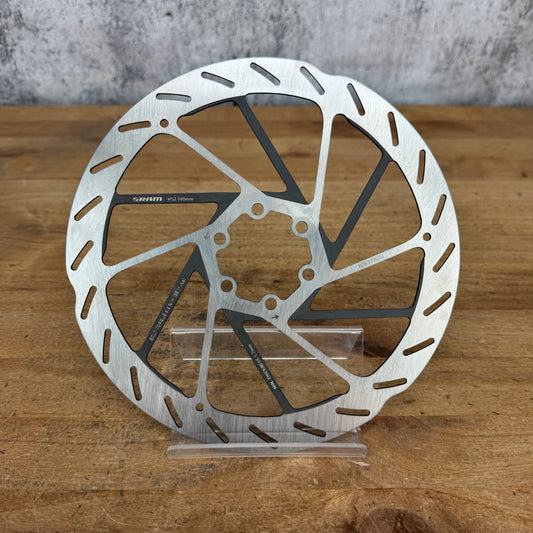 New Takeoff! Single SRAM HS2 180mm 6-Bolt Bike Disc Brake Rotor