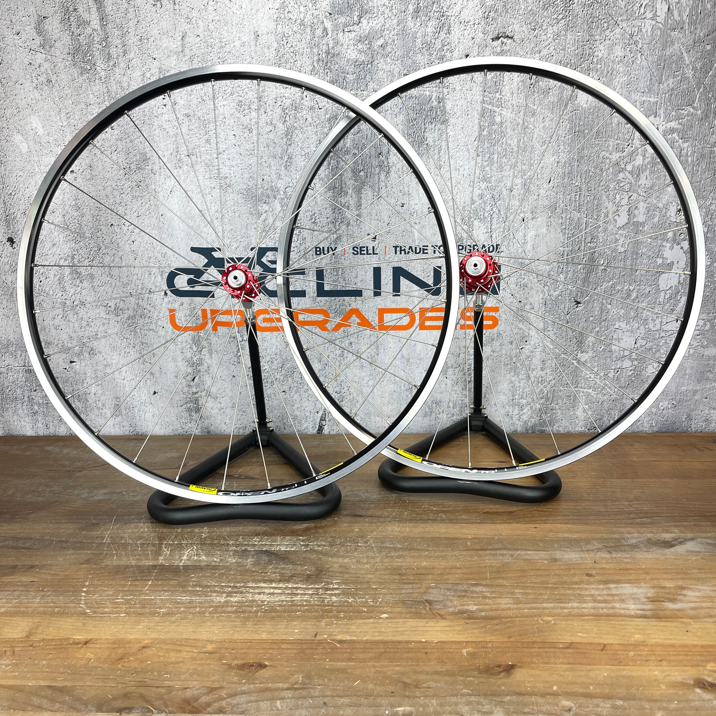 New Takeoff Mavic Open Pro Clincher White Industries T11 Wheelset 700c –  CyclingUpgrades.com