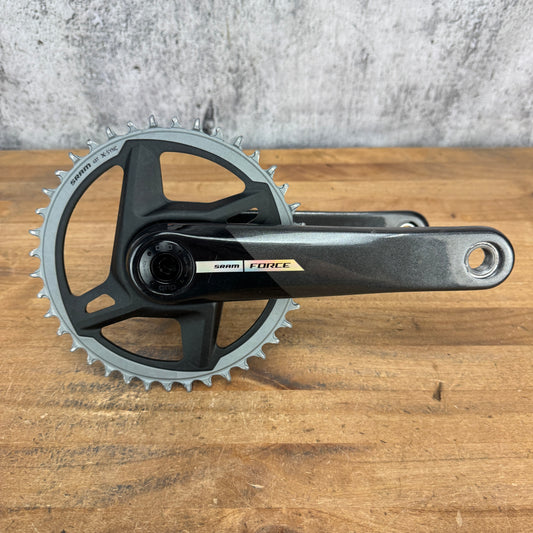 Low Mile SRAM Force AXS XPLR D2 Quarq 40t 175mm Power Meter Crankset DUB Spindle