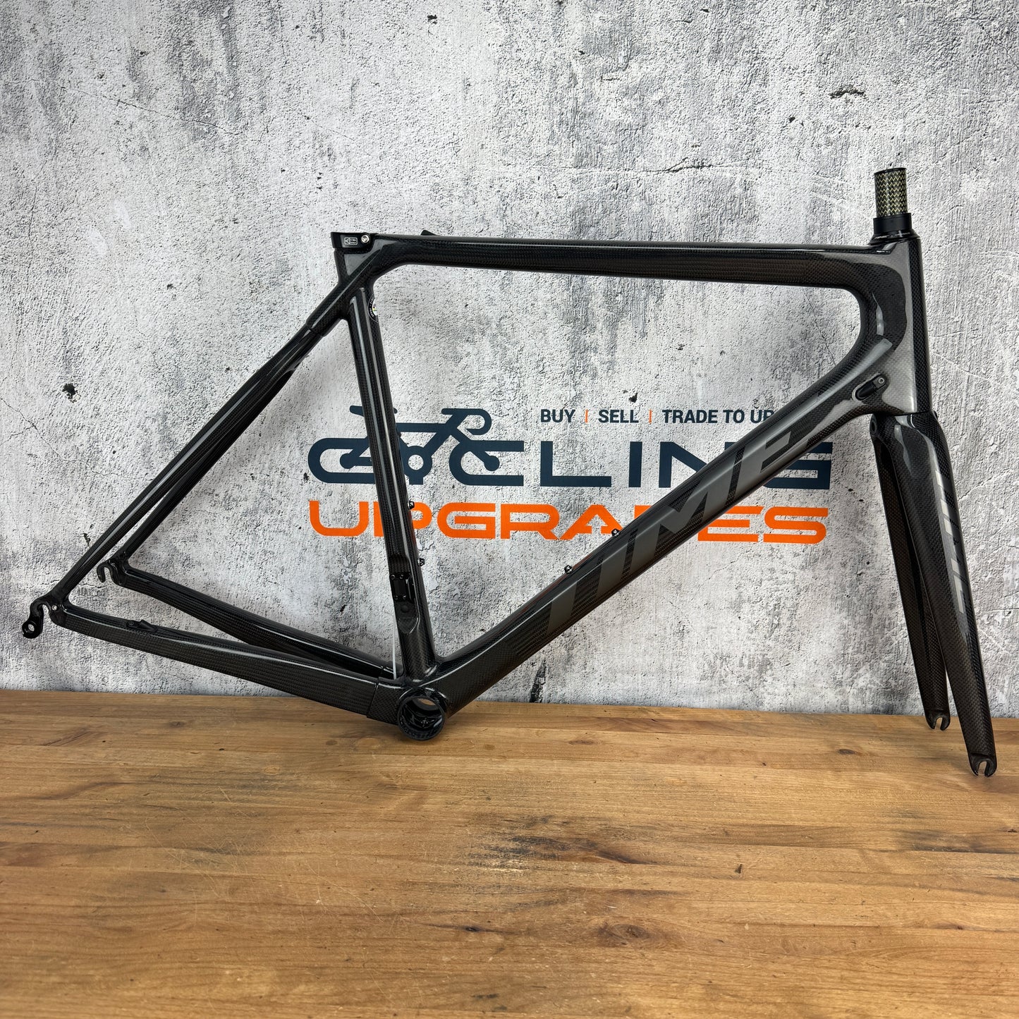 Mint! 2024 Time Alpe D'Huez 21 Medium Rim Brake Carbon Frameset 700c 1557g