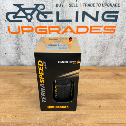 New! Single Continental Terra Speed 700c x 35mm Black Tubeless Tire MSRP $65