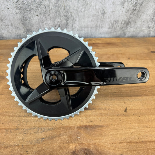 Low Mile! SRAM Rival AXS 48/35t 12-Speed Alloy 170mm DUB Spindle Crankset 855g