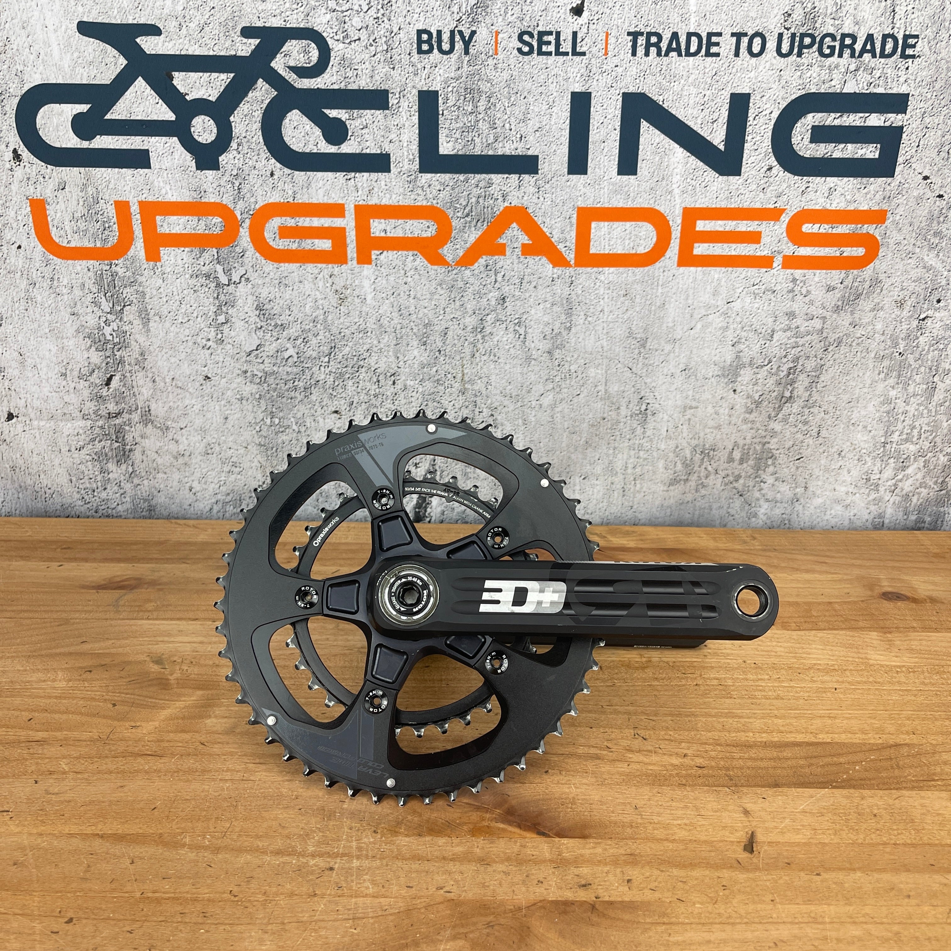 Rotor Inpower 3D+ PraxisWorks 170mm 50/34t Alloy Power Meter