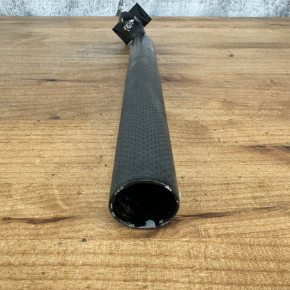 Litespeed Carbon/Alloy 31.6mm x 350mm 20mm Setback Bike Seatpost 235g