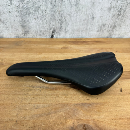 Low Mile! Bontrager Arvada Elite 138mm 7x7mm Austenite Rails Bike Saddle 238g