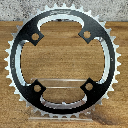 New! FSA 40t 104 BCD 4-Bolt 1x Chainring MSRP $102 75 Grams