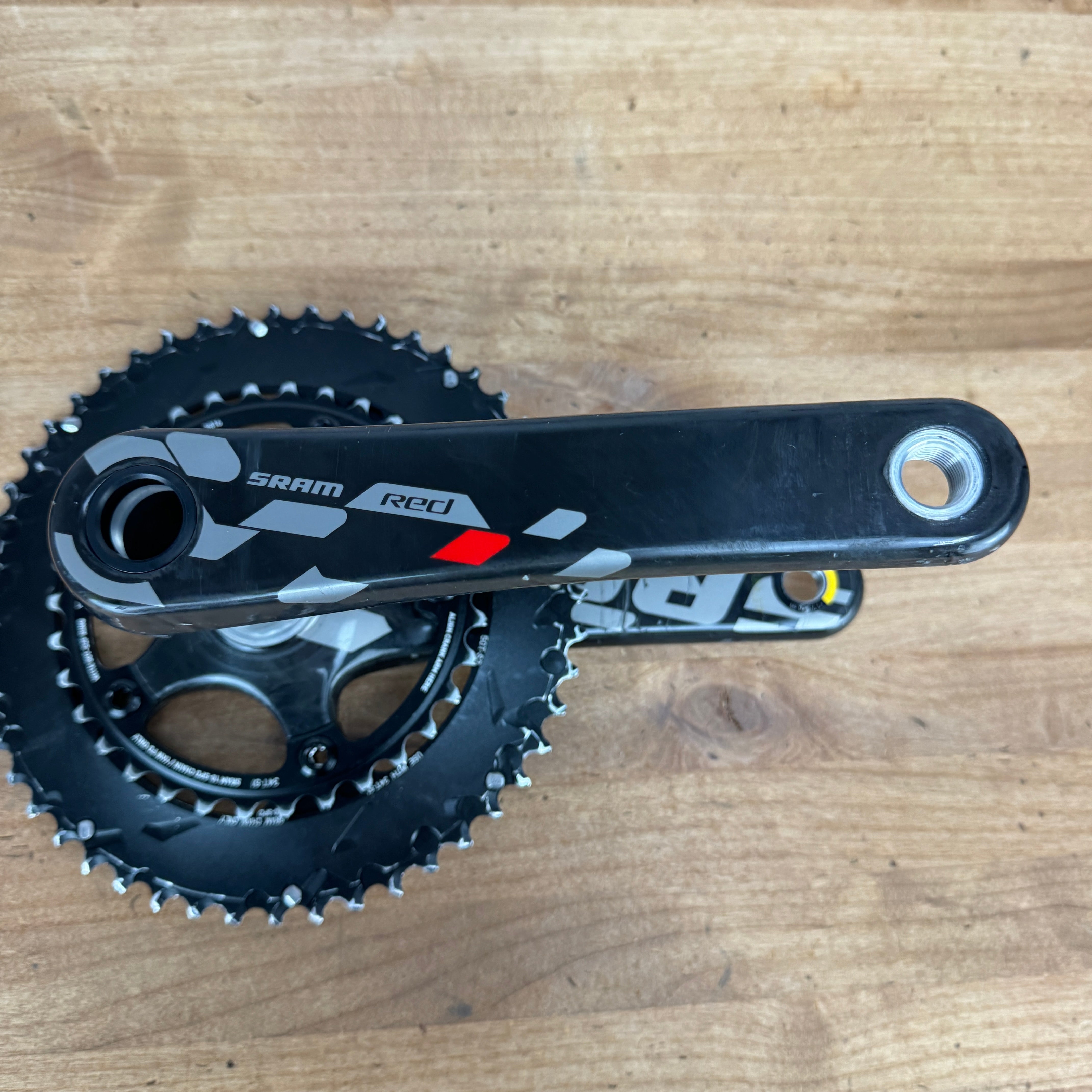 SRAM Red Exogram 175mm 10-Speed 50/34t Compact BB30 Carbon Bike Crankset