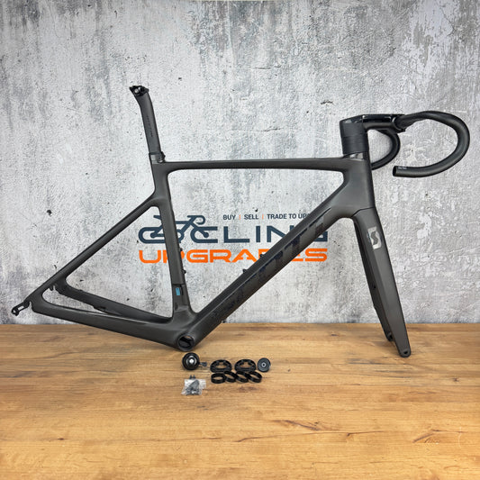 New! 2022 Scott Addict eRIDE HMX Disc Brake Carbon Medium 54cm Bike Frameset