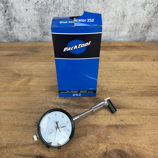 New! 1x Park Tool Wheel Stand TS-2Di Lateral/Radial Run-out Dial Indicator Gauge