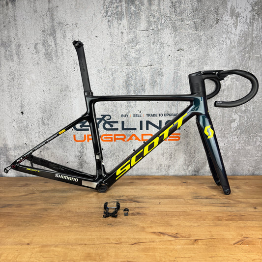 Low Mile! 2020 Scott Addict RC Pro HMX XS Carbon Mitchelton-Scott Team Frameset