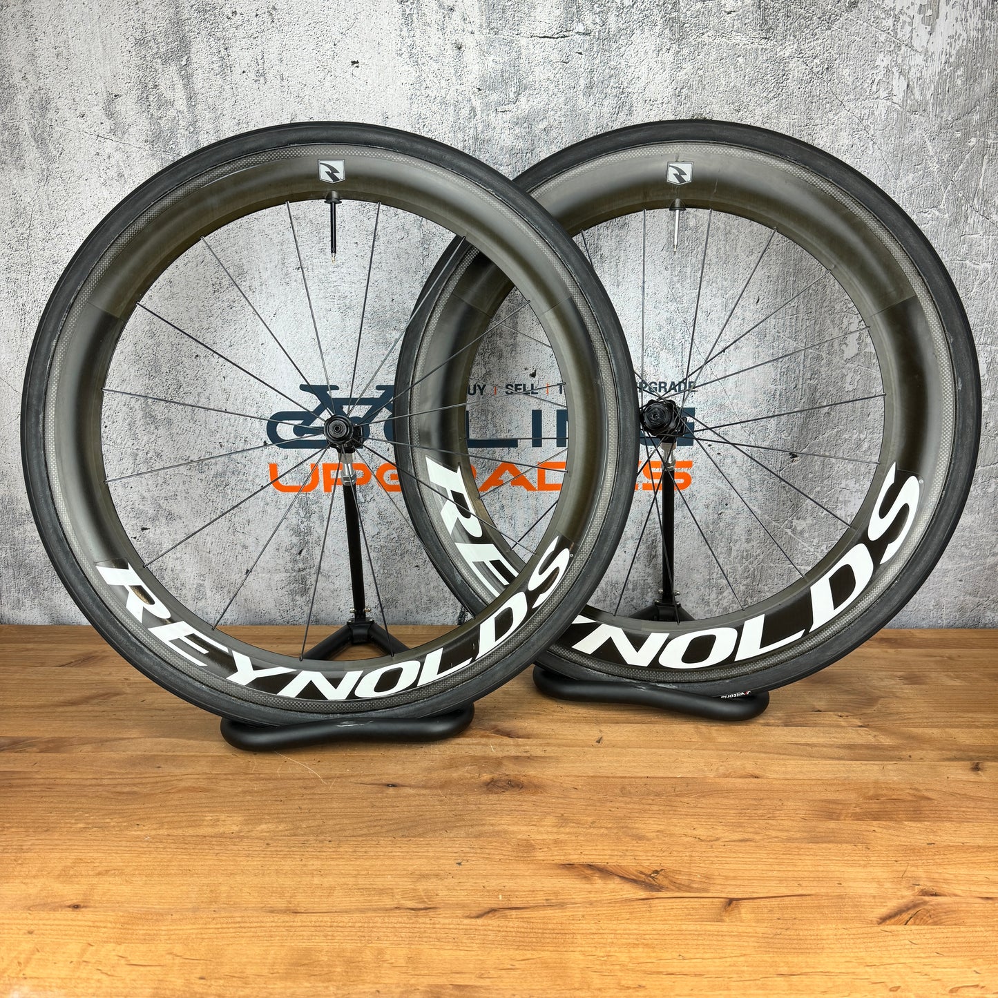 Reynolds Aero 58/72mm Carbon Tubular Wheelset 700c Rim Brake + Vittoria Corsa