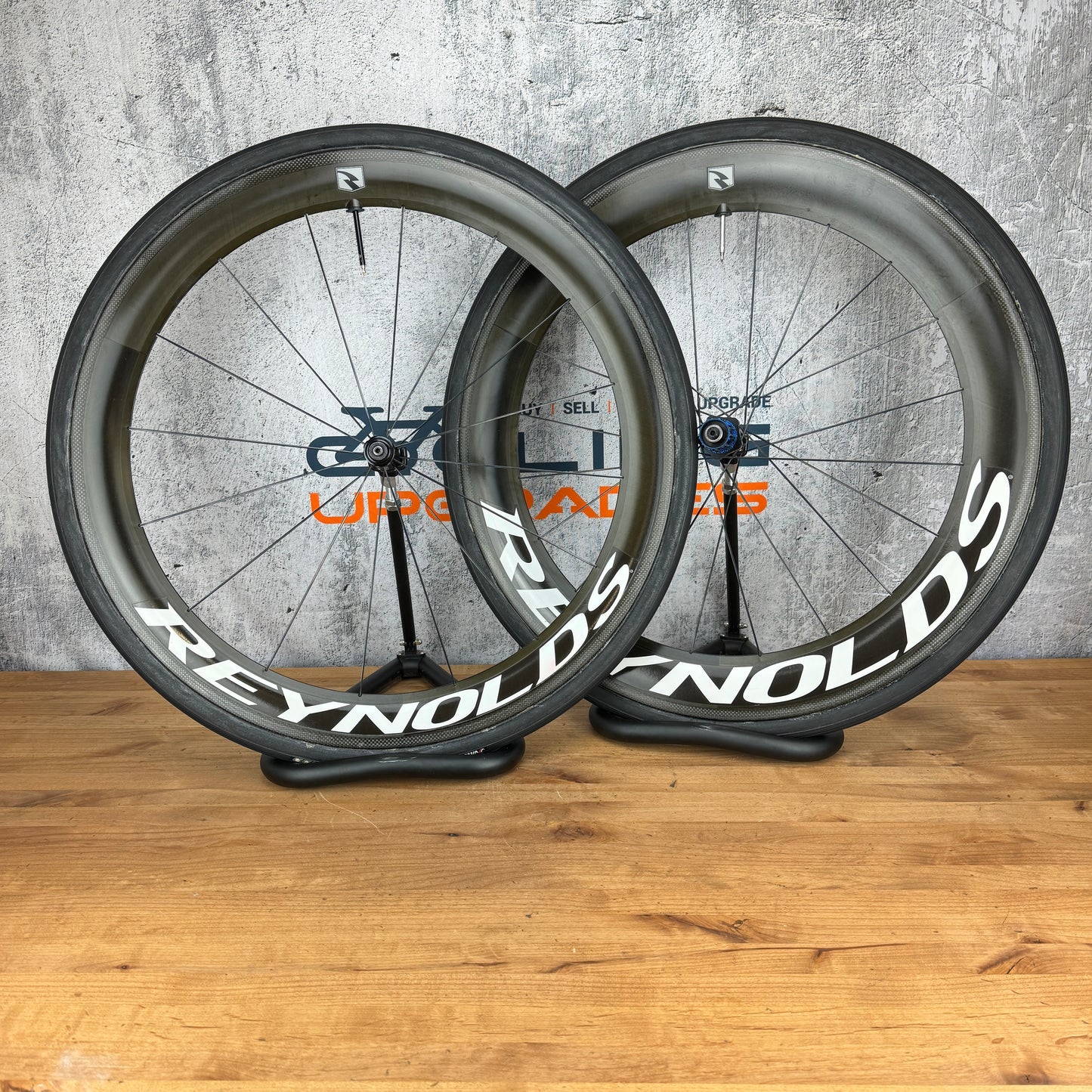 Reynolds Aero 58/72mm Carbon Tubular Wheelset 700c Rim Brake + Vittoria Corsa