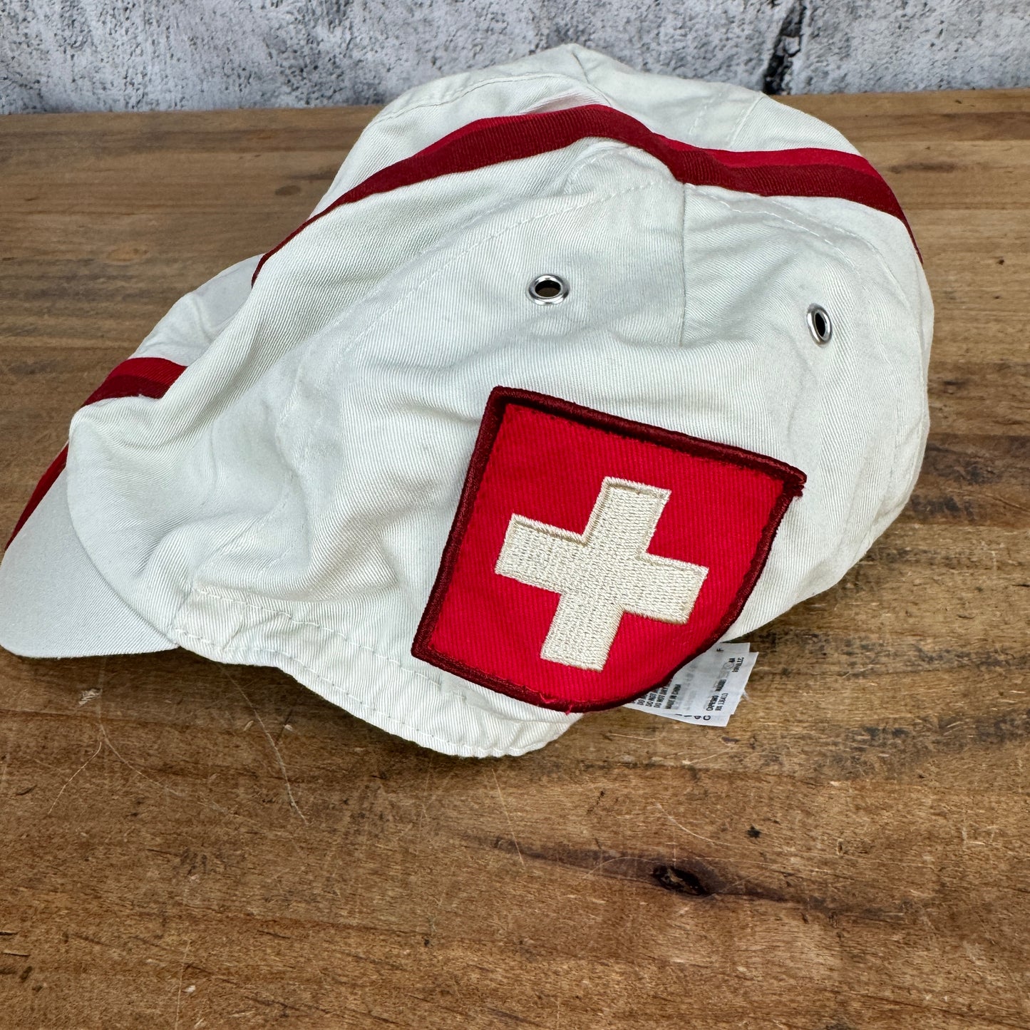 New! Rapha Swiss Limited Edition Cycling Head Cap